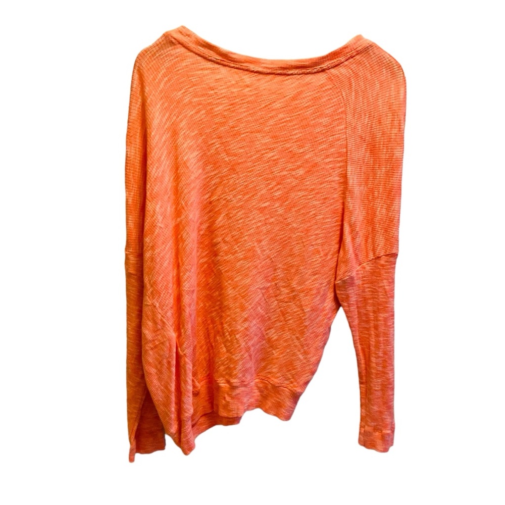 Anthropologie Damiana Women’s Coral Oversized Dolman Sleeve Drapey Sweater Small - Picture 3 of 5